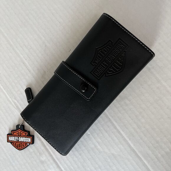 HARLEY-DAVIDSON TRAVEL TECH TRI-FOLD PORTABLE CORD ORGANIZER/WALLET - Picture 8 of 15
